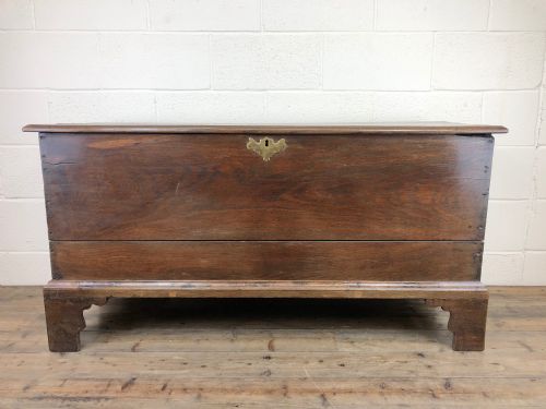 18th Century Oak Blanket Box or Coffer