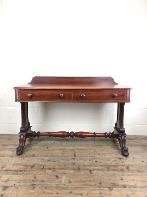Antique Victorian Mahogany Console Table