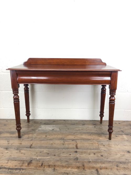 Antique Victorian Mahogany Console Table