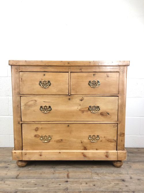 Antique Victorian Pine Chest of Drawers