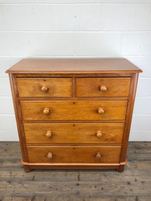fig 1. Antique Victorian Chest of Drawers