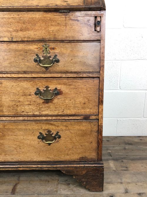 fig 2. Early 19th Century Pale Oak Bureau