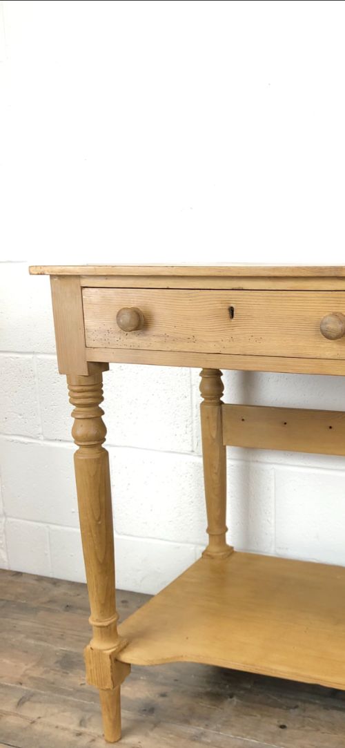 fig 2. 19th Century Pine Washstand with Drawers