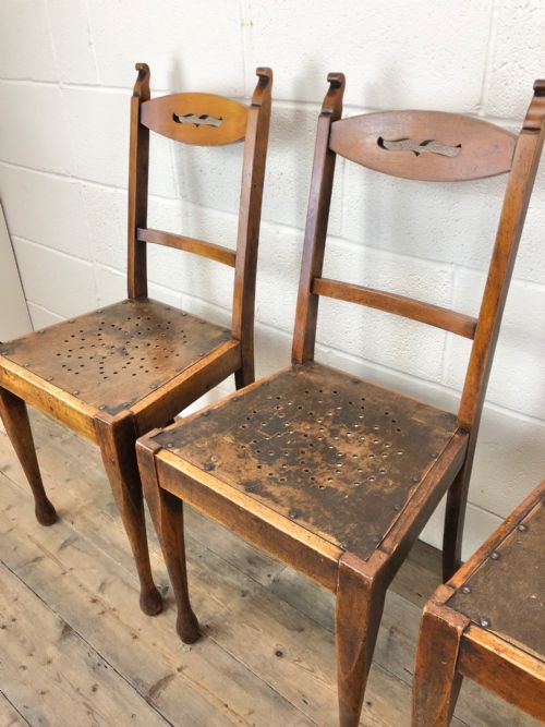 fig 2. Set of Four Early 20th Century French Chairs