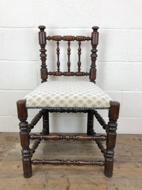 Early 19th Century Decorative Bobbin Turned Chair