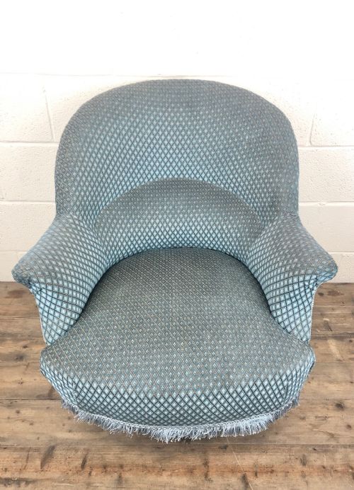 fig 1. Late Victorian Upholstered Armchair