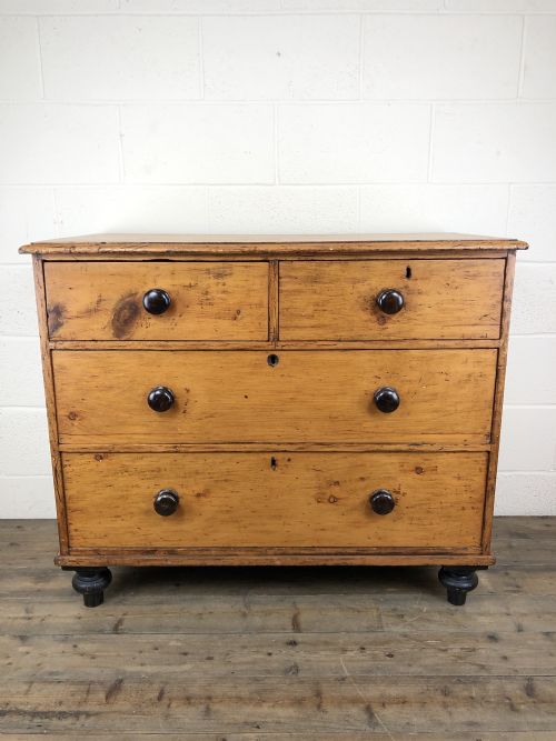 19th Century Antique Pine Chest of Drawers