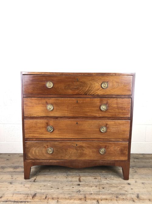Antique 19th Century Mahogany Chest of Drawers