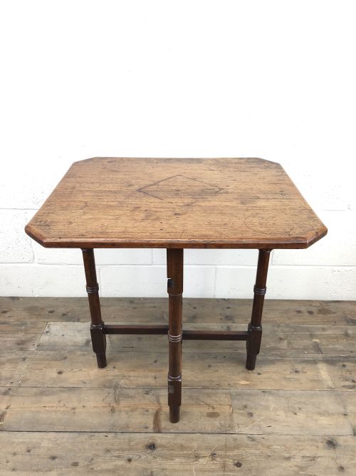 Antique 19th Century Mahogany Folding Table