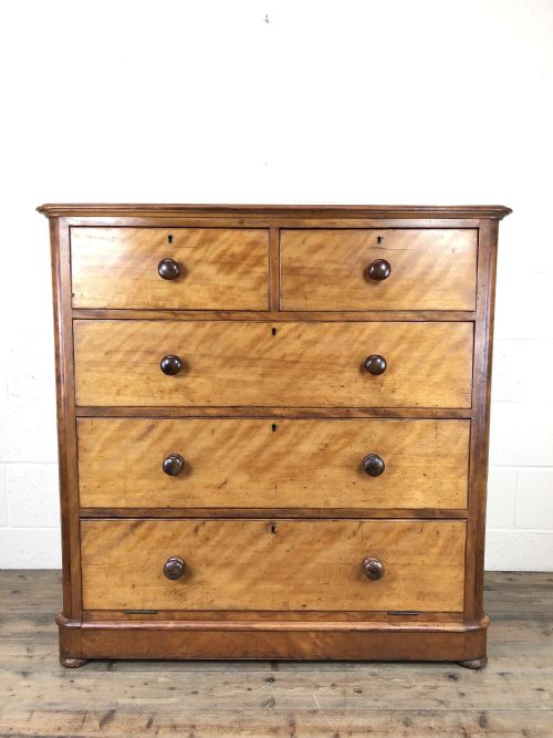Antique Victorian Mahogany Chest of Drawers