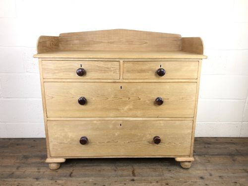 Antique Victorian Pine Chest of Drawers