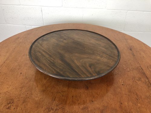 Antique 19th Century Mahogany Lazy Susan