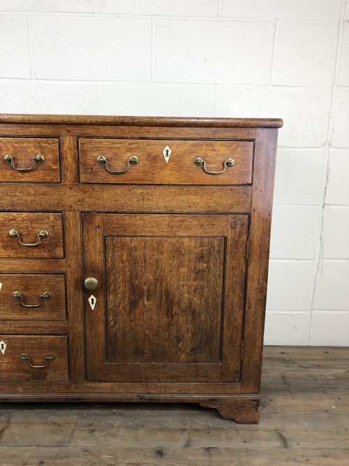 fig 2. Antique George III Oak Dresser Base