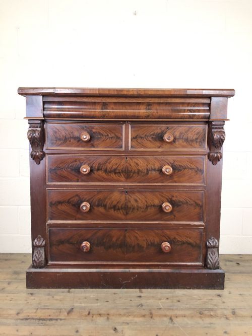 Large Victorian Mahogany Chest of Drawers