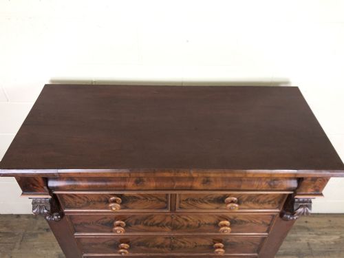 fig 2. Large Victorian Mahogany Chest of Drawers