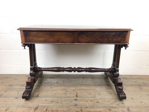 Antique William IV Mahogany Side Table