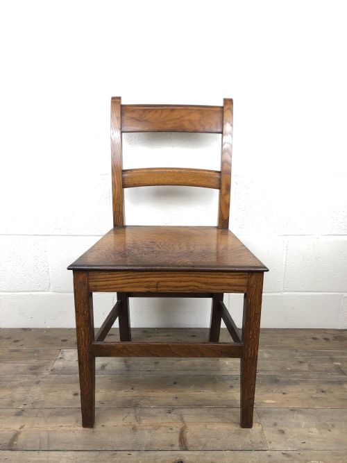 Antique Welsh Oak Farmhouse Chair