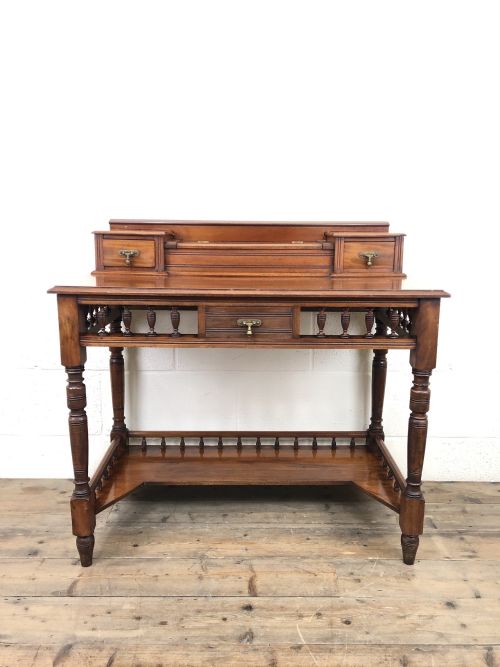 Antique Edwardian Mahogany Desk