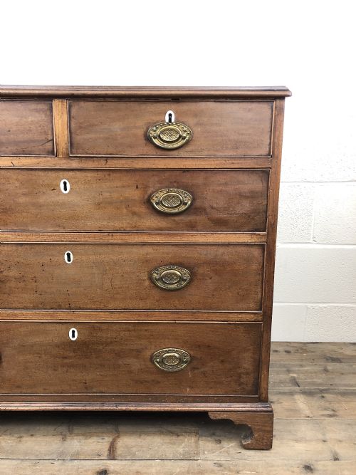fig 1. 18th Century Mahogany Chest of Drawers