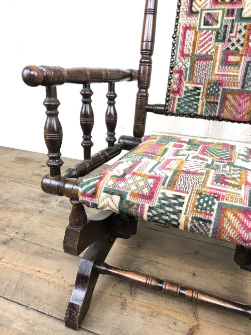 fig 1. Antique Child’s American Rocker Rocking Chair