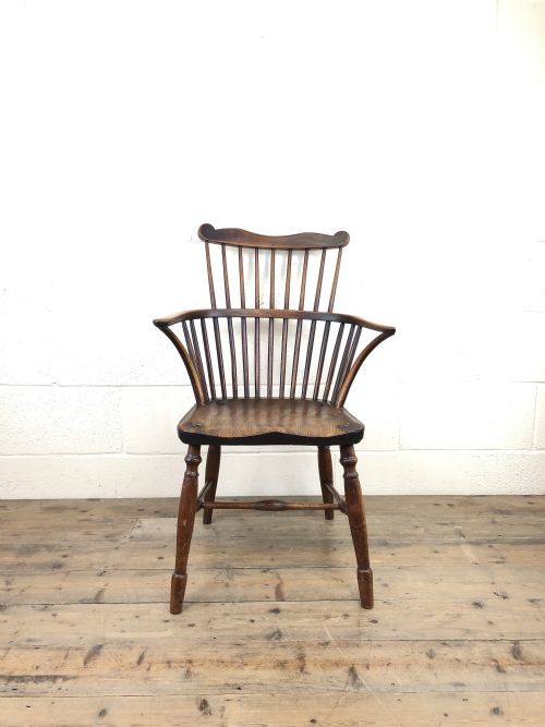 fig 1. Early Georgian Windsor Stick Back Chair