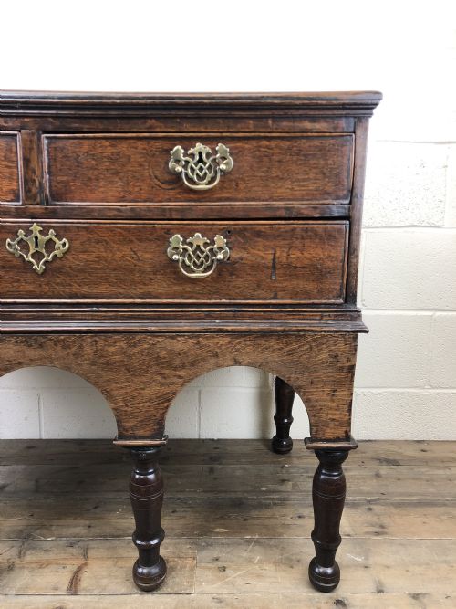 fig 1. Georgian Oak Chest on Stand