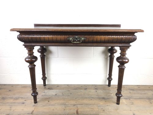19th Century Oak Hall Table