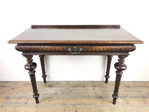 fig 1. 19th Century Oak Hall Table