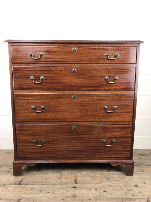 Antique Edwardian Mahogany Chest of Drawers