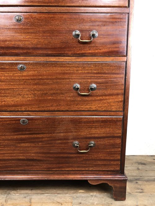 fig 1. Antique Edwardian Mahogany Chest of Drawers