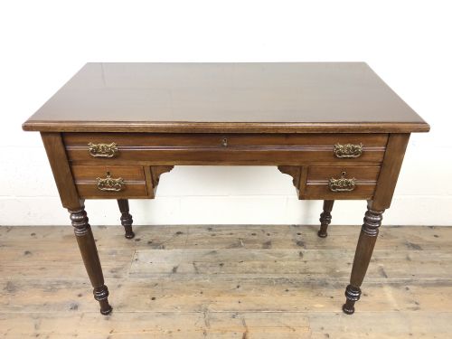 fig 1. Antique Victorian Mahogany Side Table