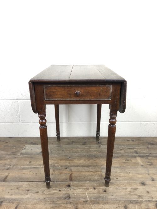 Small Victorian Welsh Oak Pembroke Table