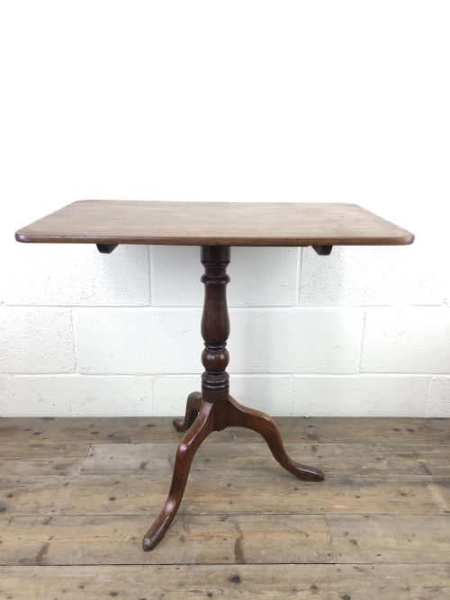 19th Century Mahogany Tilt Top Table