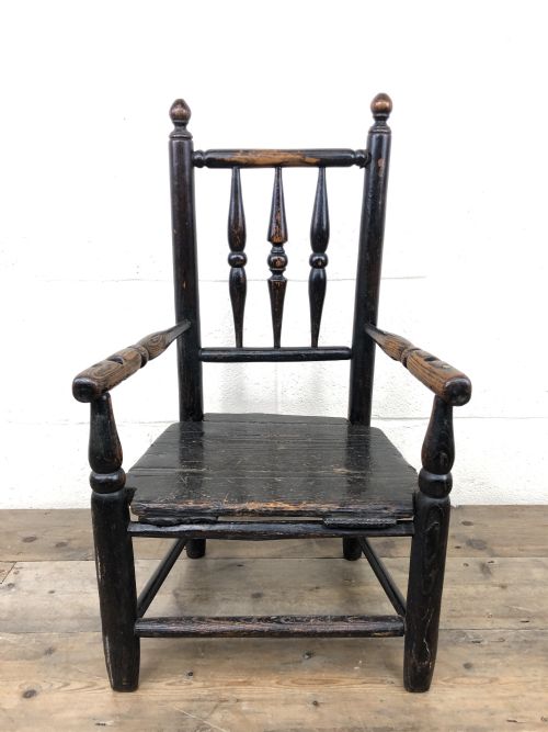 Antique 19th Century Provincial Oak Child’s Chair