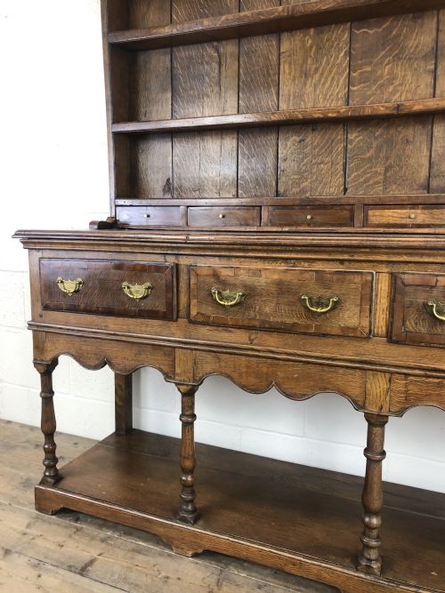 fig 2. Antique Oak Pot Board Dresser