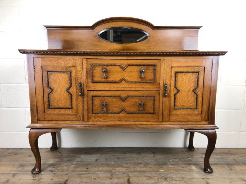 Early 20th Century Antique Oak Sideboard