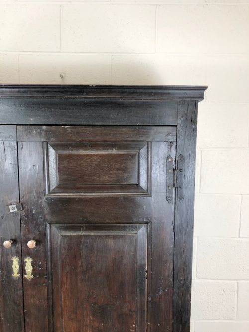 fig 1. 17th Century Joined Oak Cupboard