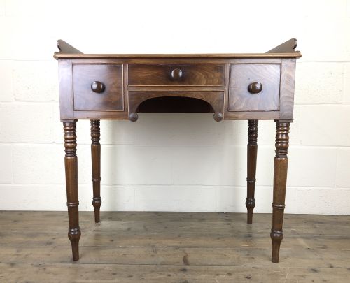 fig 1. Antique Victorian Mahogany Ladies Writing Desk