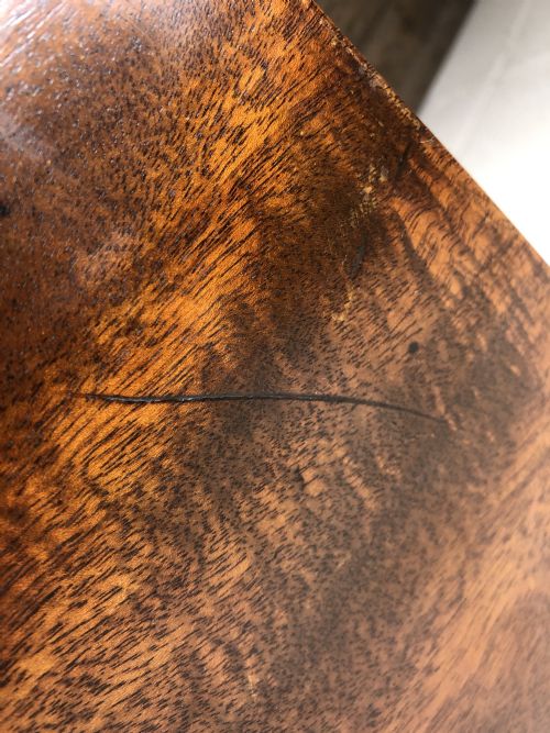 fig 2. Victorian Mahogany Two Drawer Side Table
