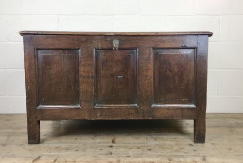 Antique 18th Century Oak Coffer