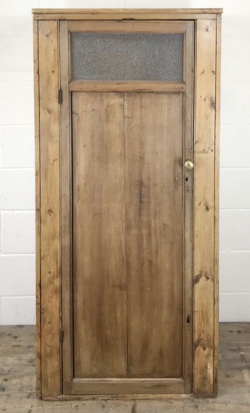 fig 1. Antique Pine Country Cupboard