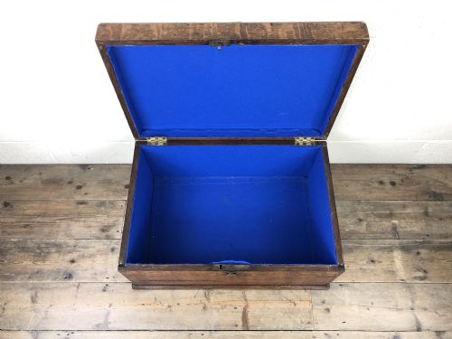 fig 2. 19th Century Oak Box Belonging to Henry Hanmer MP