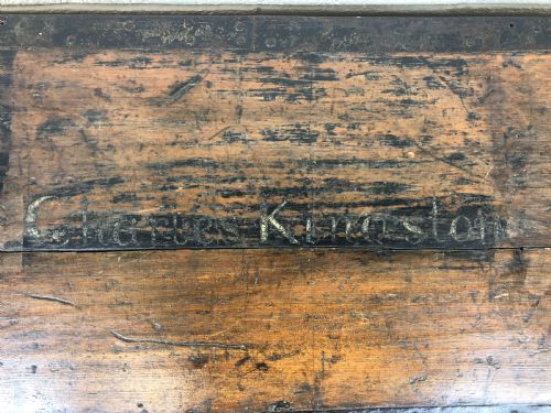 fig 3. Wooden Metal Bound Travel Trunk – Charles Kingston