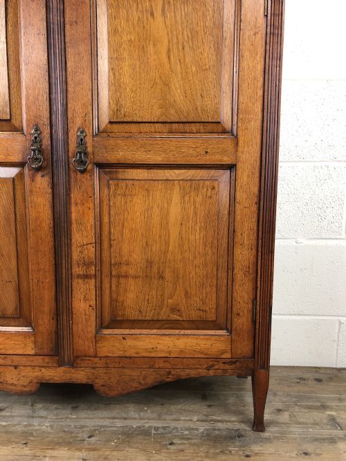 fig 1. Victorian Mahogany Two Door Cupboard