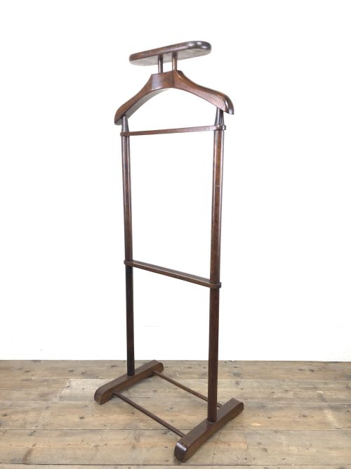 Vintage Mahogany Gentleman’s Valet Stand
