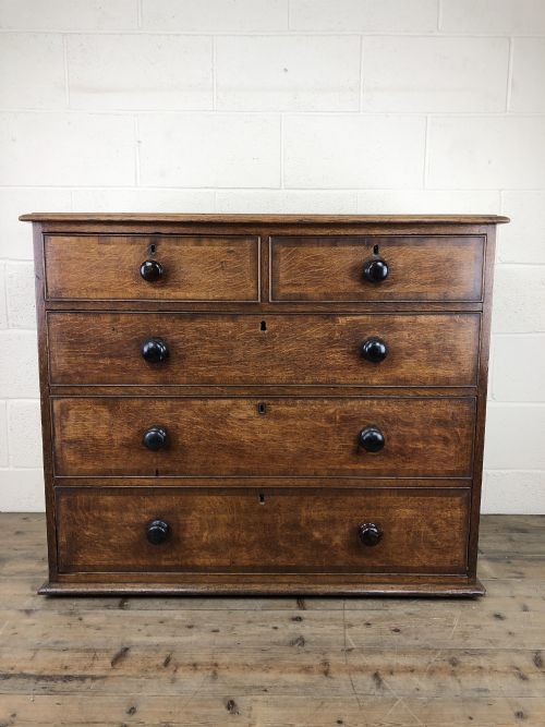 19th Century Antique Oak Chest of Drawers