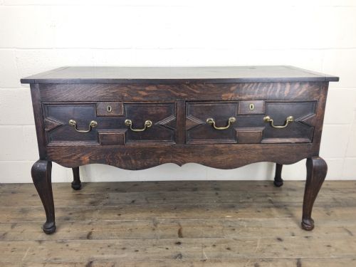 Antique Oak Jacobean Style Sideboard