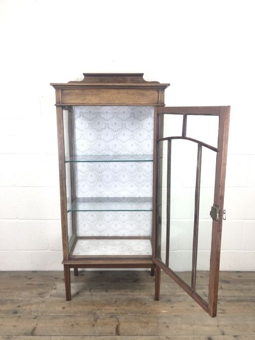 fig 2. Edwardian Inlaid Mahogany Display Cabinet