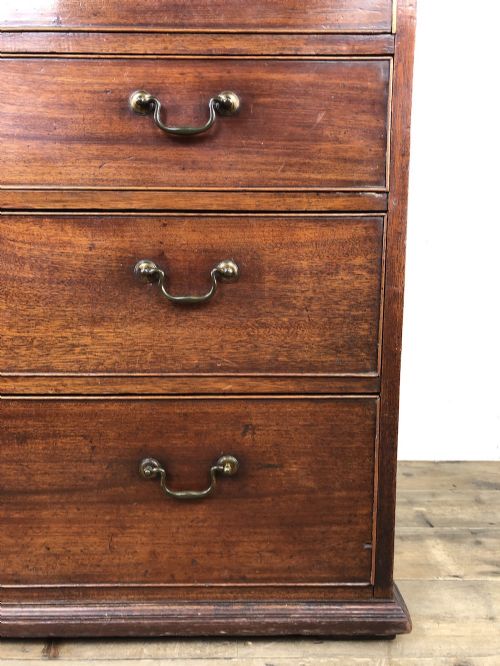 fig 2. Georgian Mahogany Straight Front Chest of Drawers