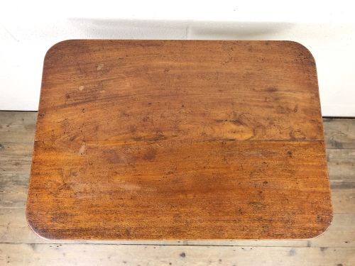 fig 1. Antique 19th Century Mahogany Tilt Top Table